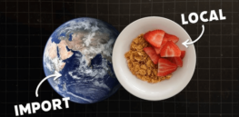 What’s better for the environment: Organic foods from far away or local conventional foods?