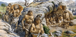 Early humans are one of the few animals of that era that did not migrate when the climate cooled