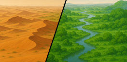 Sahara Desert was once a lush oasis and home to a human mysterious lineage