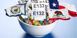 The emerging state-by-state patchwork of food additive bans raises concerns among food regulatory scientists