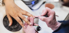 Many nail polishes contain dangerous chemicals