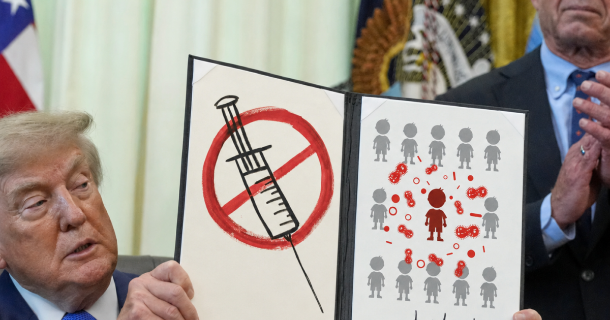 White House gold standard science Trump RFK Jr vaccine autism myth article cover image