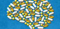 Vitamin D, omega-3 fish oil and glucosamine supplements could cause brain damage 