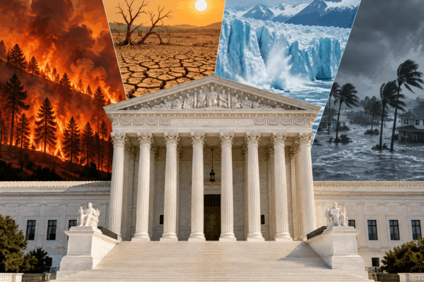 Should fossil fuel companies be shielded from lawsuits over climate change damage? The Supreme Court takes up the question
