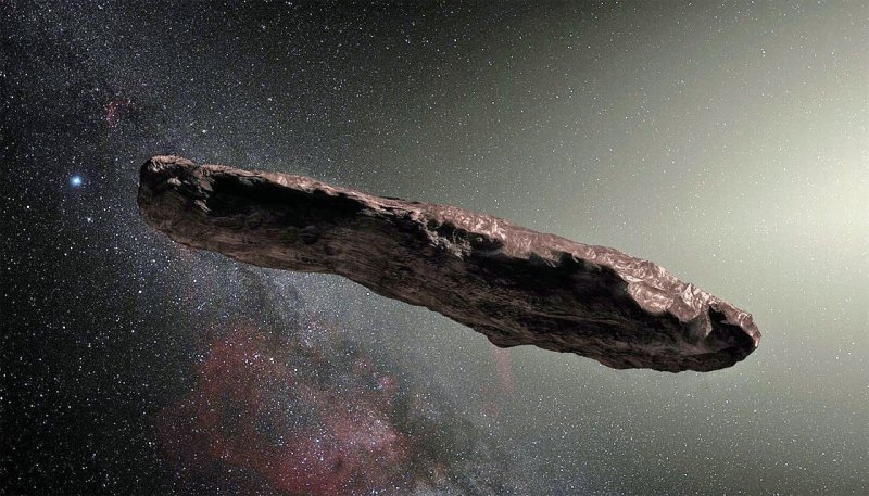 oumuamua asteroid space ESO