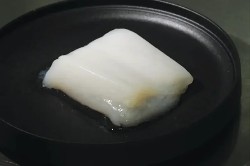 Lab grown chicken. Credit: Shoji Takeuchi/ University of Tokyo
