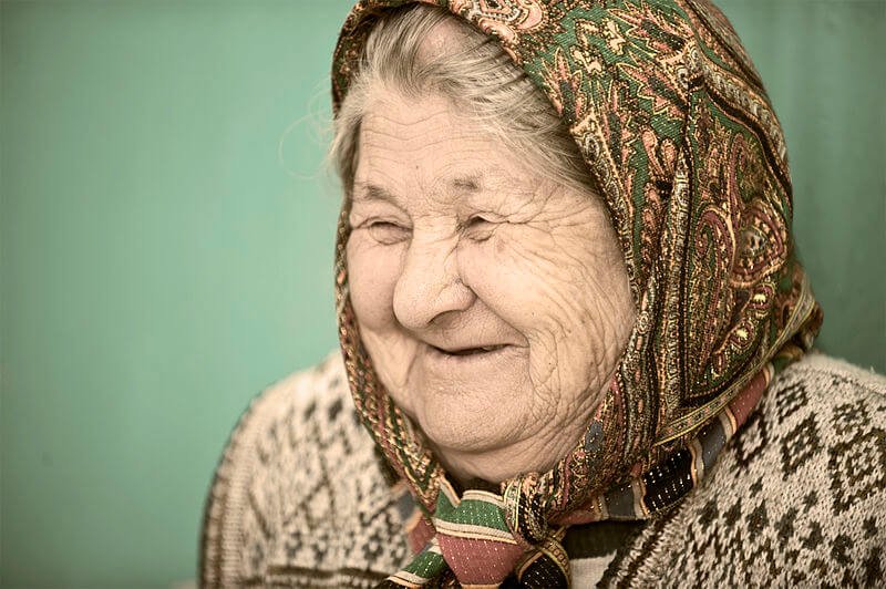px Old woman in Kyrgyzstan