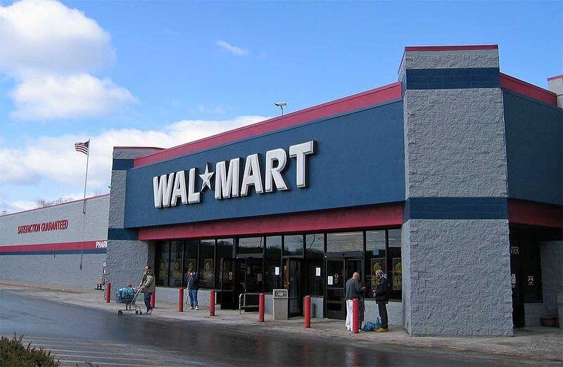 px Walmart exterior
