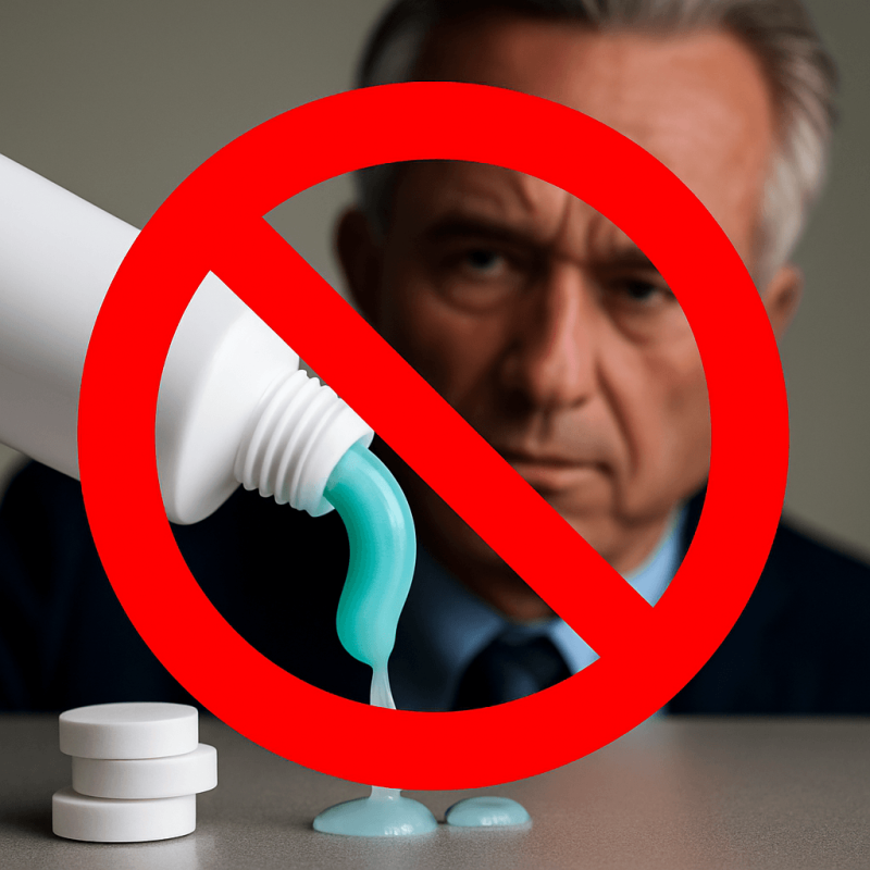RFK, Jr wants to ban flouride tablets