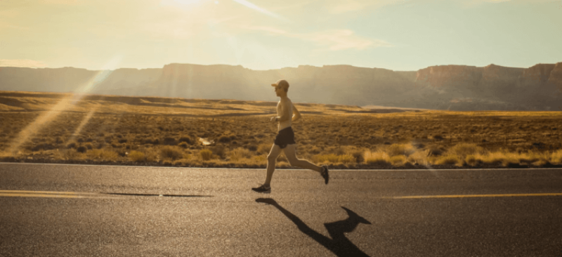 What makes humans great long distance runners?