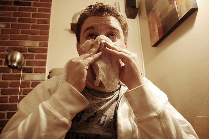 Josh McGinn sneeze