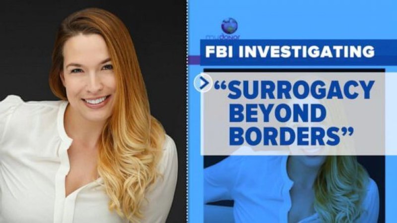 Lily Frost is being investigated by the FBI after the failure of her IVF surrogacy company. Credit: Good Morning America