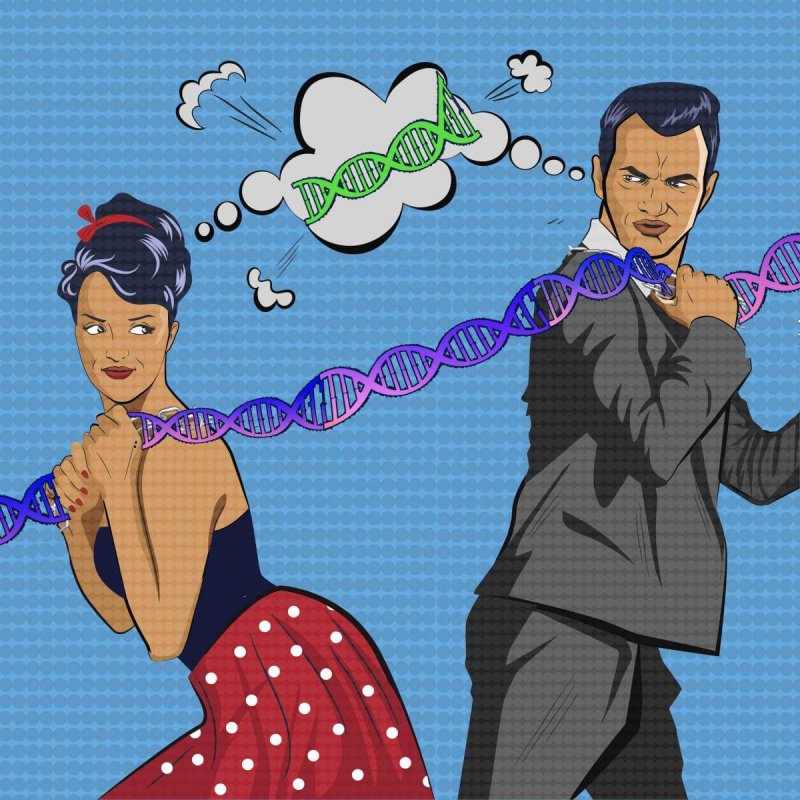 Man woman DNA