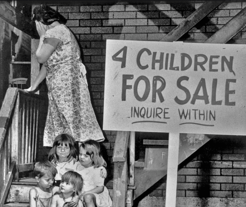 Children born of the great depression