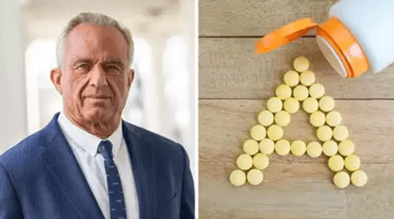 RFK has touted the supposed benefits of vitamin A against disease. Credit: 	Joyce Boghosian via CC0-1.0 and iStock