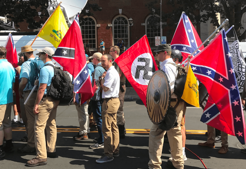 Unite the Right rally. Credit: Creative Commons