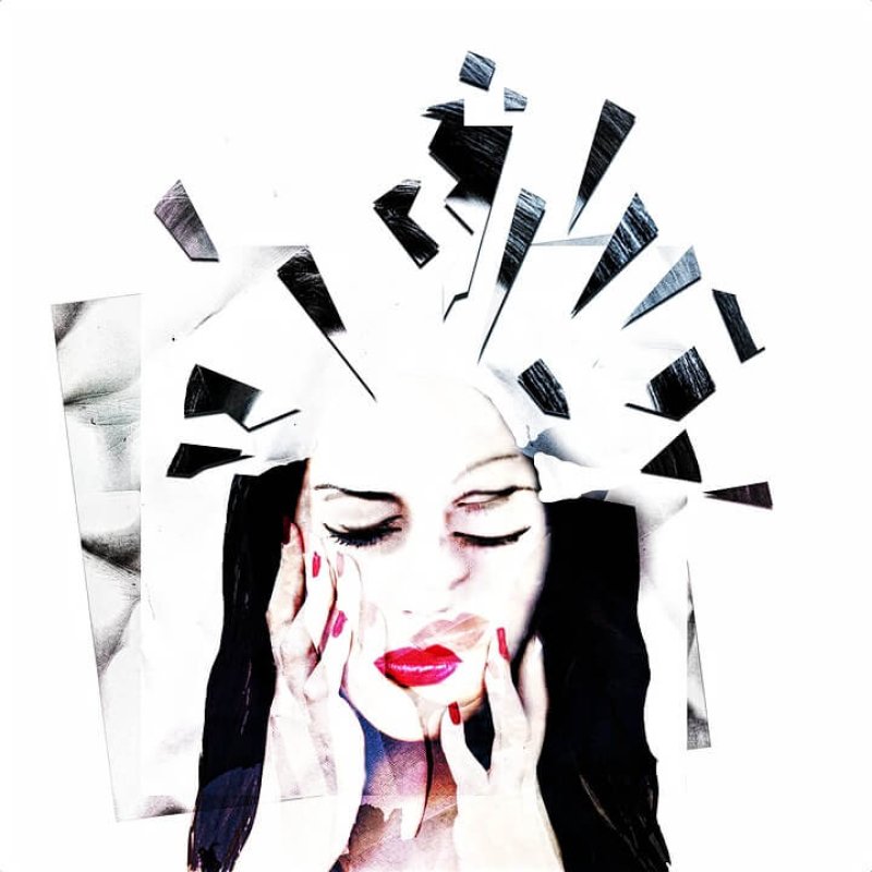 art mental health mental illness face broken women