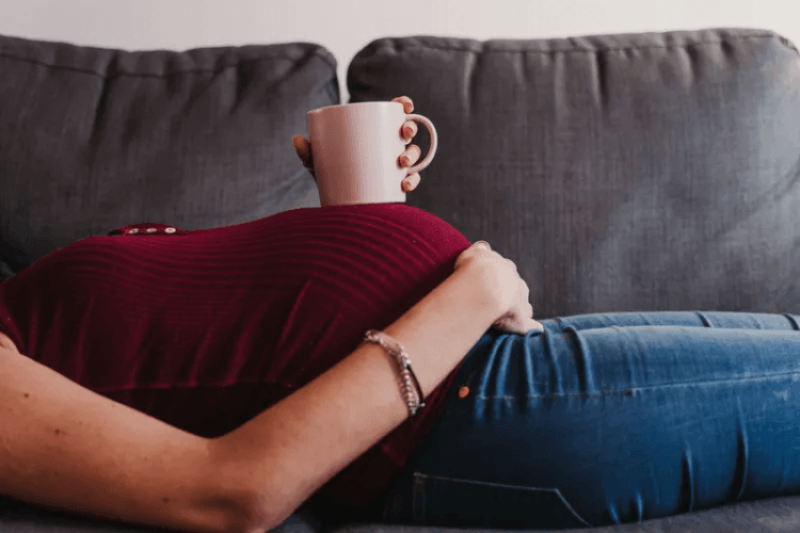does consumption of caffeine when pregnant affect height