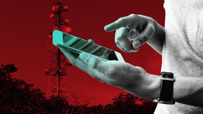 cell tower g smart phone radiation