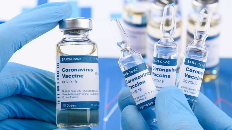 coronavirus vaccine bottles