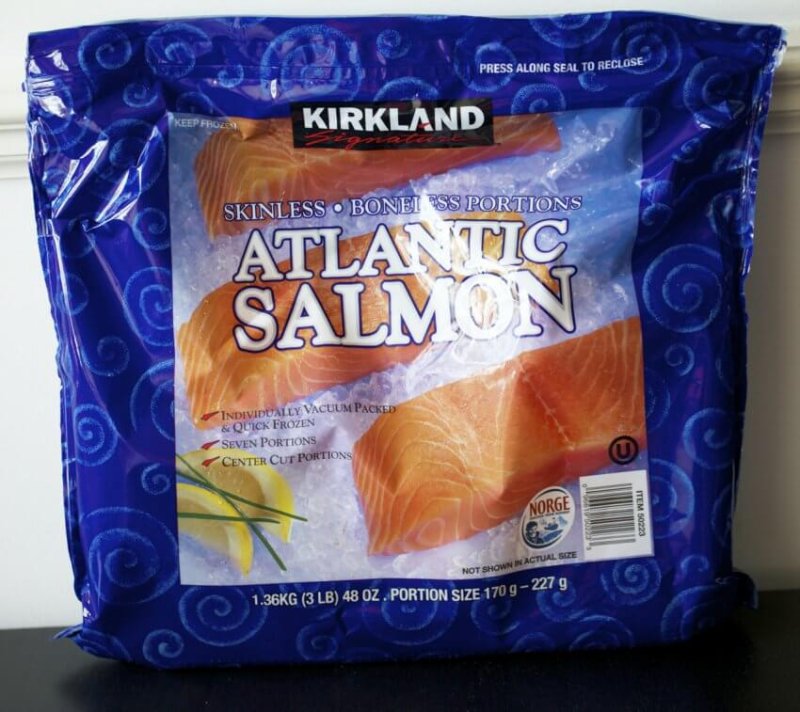 costco farmed salmon kirkland signature atlantic salmon x