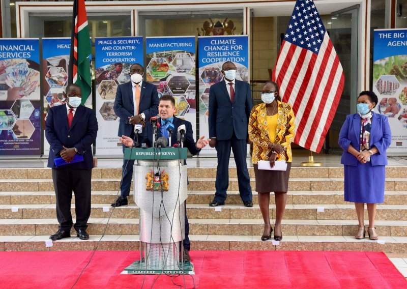 Public statements made at the U.S Embassy in Kenya. Credit: U.S Embassy in Kenya