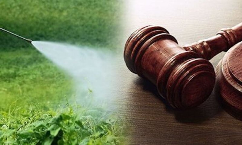 lawsuit court gavel table pesticides
