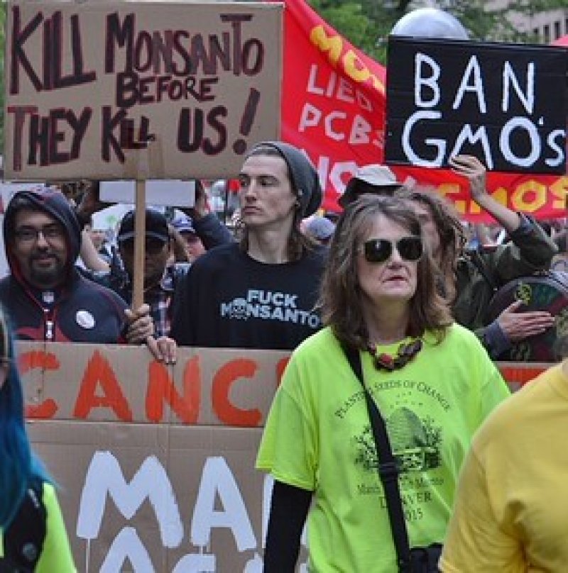 march against Monsanto Denver May S