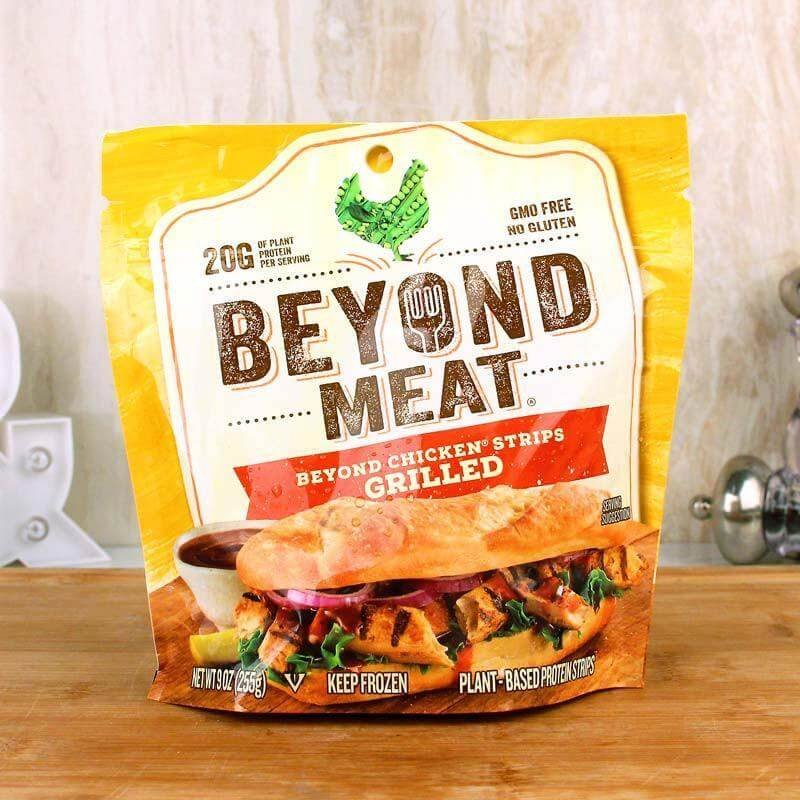 meat beyond meat chicken free grilled strips x