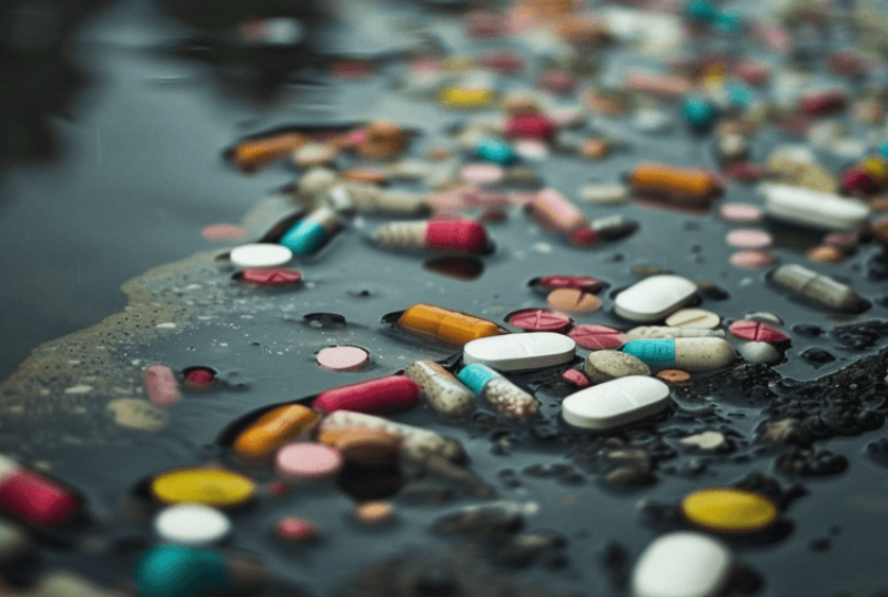 Sewage to clean our water supply? Bacteria has evolved to break down medications that we excrete