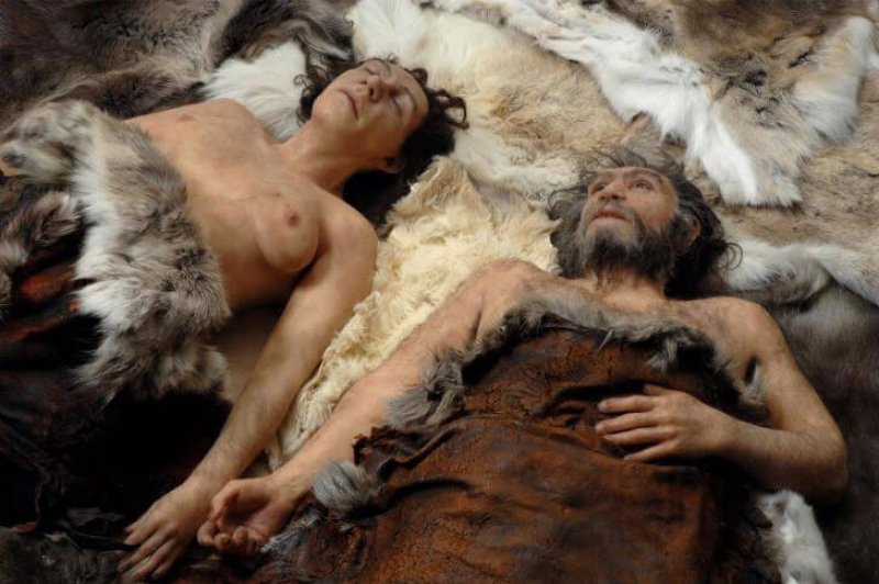 neanderthal sex scene image