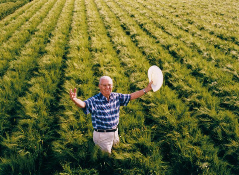 Norman Borlaug. Credit: Micheline Pelletier/Sygma/Corbis