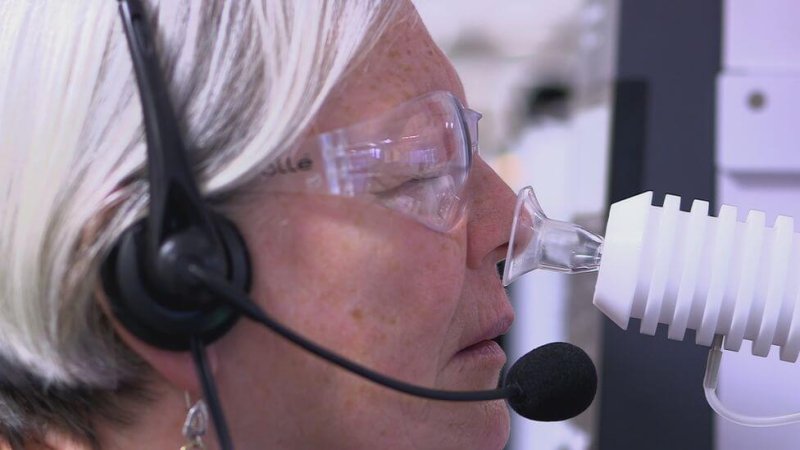 Joy Milne has an unusual ability: She can smell Parkinson's disease. Credit: BBC