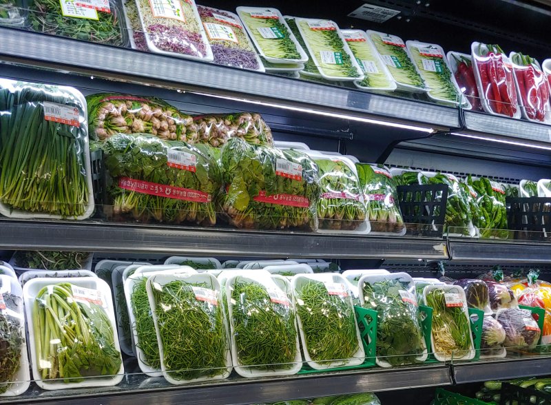 produce in plastic