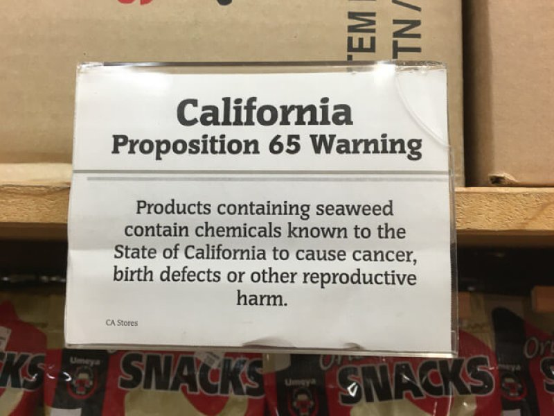 seaweed cancer sign