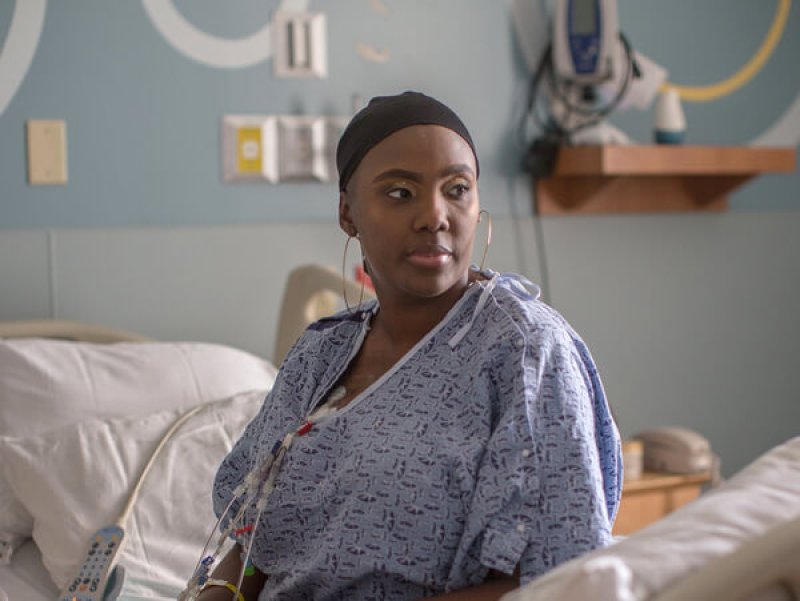 Victoria Gray was diagnosed with sickle cell disease when she was an infant. She was considering a bone marrow transplant when she heard about the CRISPR study and jumped at the chance to volunteer. Credit: NPR