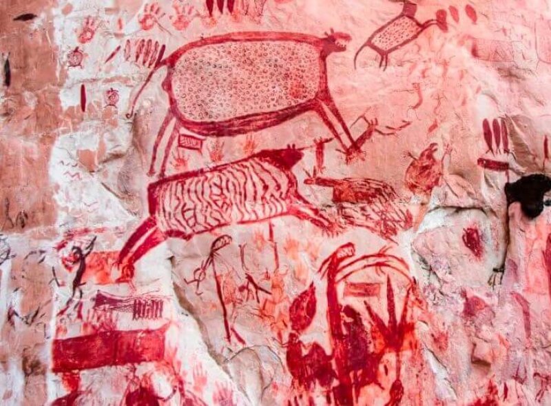 Chiribiquete National Park is home to rock paintings more than 22,000 years old. Credit: Jorge Mario Álvarez Arango/UNESCO