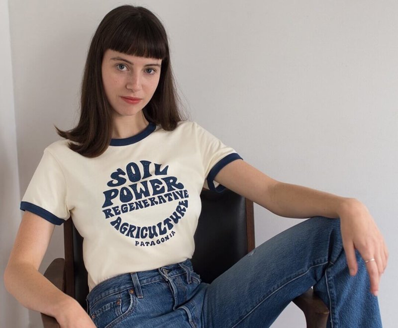 Patagonia's "Road to Regenerative" t-shirt. Credit: Patagonia