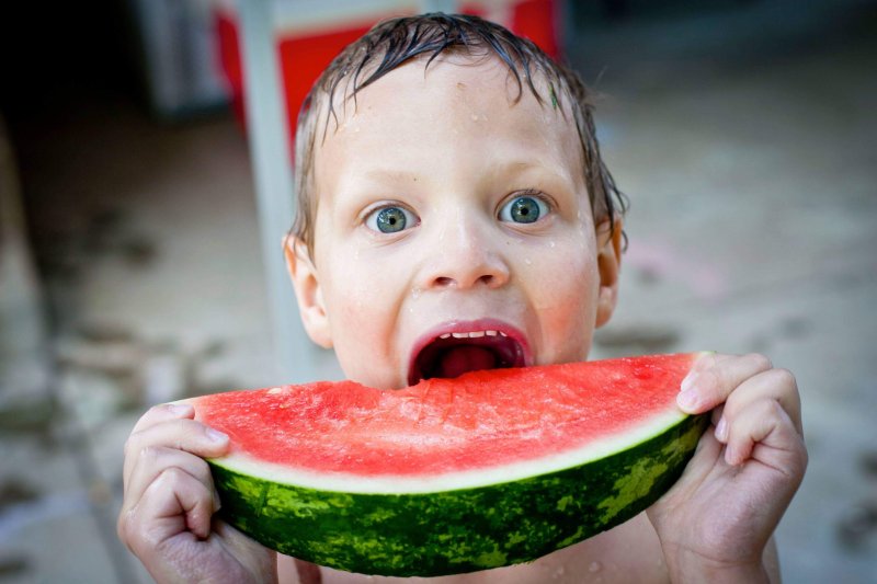watermelon boy child