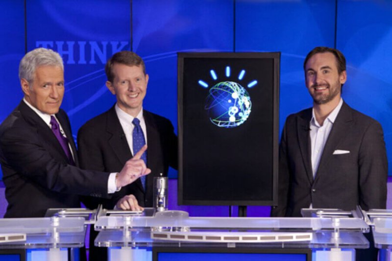 IBM's AI, Watson, performing on Jeopardy. Credit: Jeopardy Productions