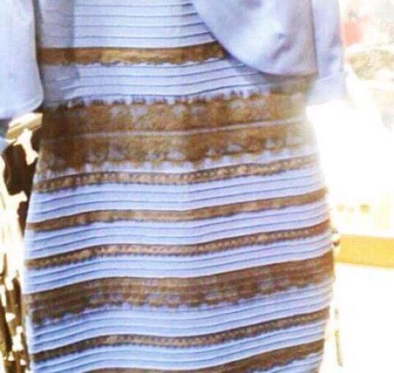 Dress drama: Blue and black or white and gold? What's the science? -  Genetic Literacy Project