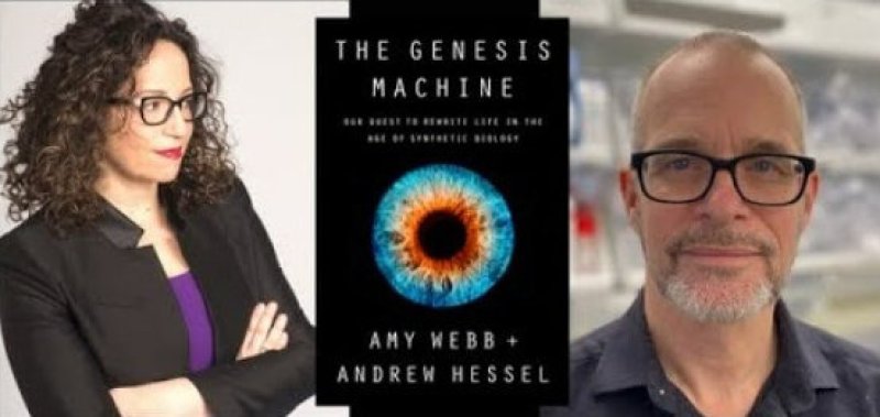 Amy Webb and Andrew Hessel. Credit: Hachette Book Group