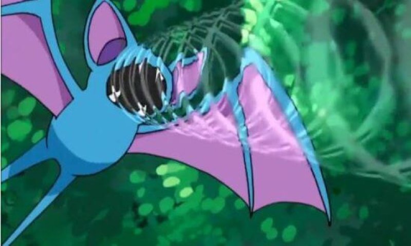 Zubat, the Pokemon referenced in the study. Credit: Nintendo